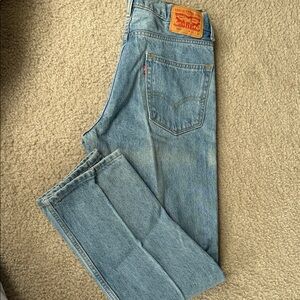 Levi's Men's Light Blue Straight Jeans